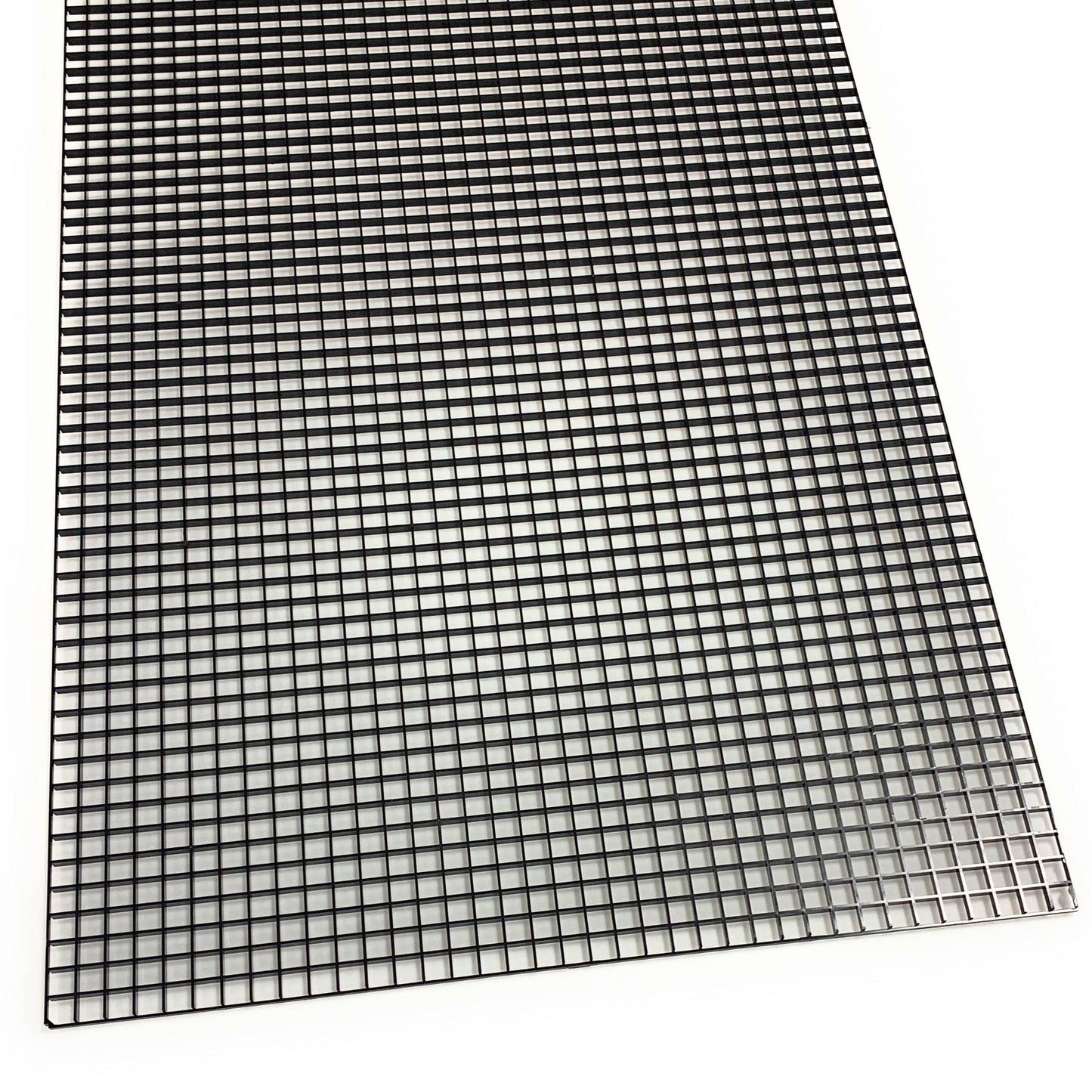 1/2" x 1/2" x 3/8" Black Styrene Eggcrate 23-3/4" x 47-3/4"