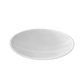 White Acrylic Flanged Shallow Domes