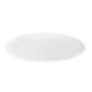 White Acrylic Flanged Shallow Domes