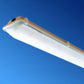 Clear Acrylic Stipple  Deep Vapor Tight Diffusers For HO Lamps