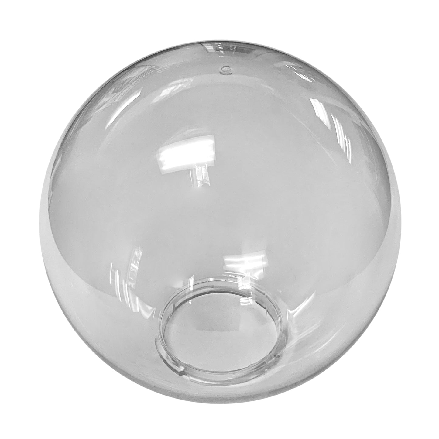14", 16", 18" DIAMETER CLEAR ACRYLIC GLOBE WITH 6" NECK ...