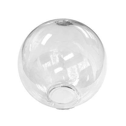 8", 10", 12" Diameter Diameter Clear Acrylic Globe with 4" Neck