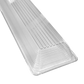 Clear Ribbed High Impact Acrylic Vapor Tight Diffusers