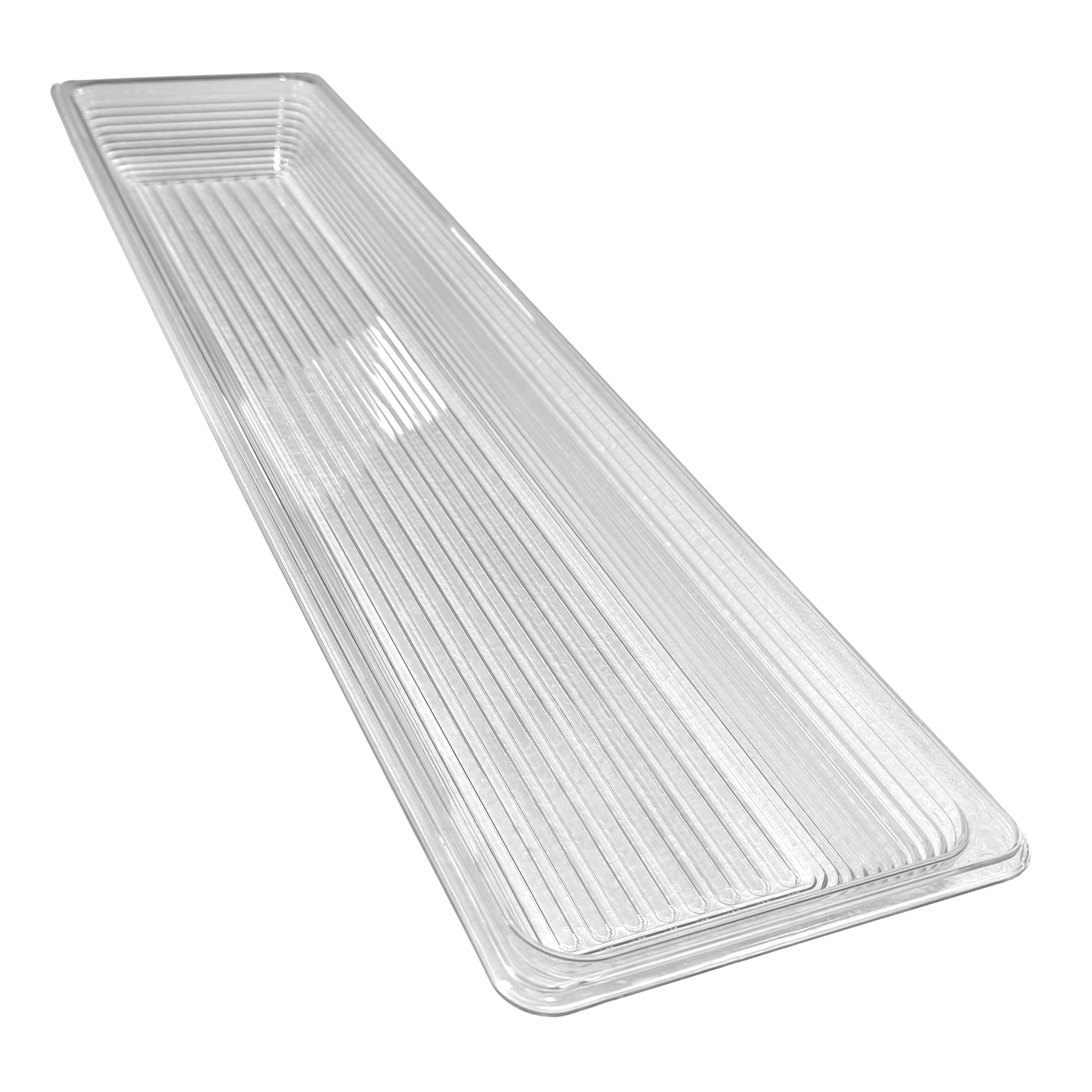 Clear Ribbed High Impact Acrylic Vapor Tight Diffusers