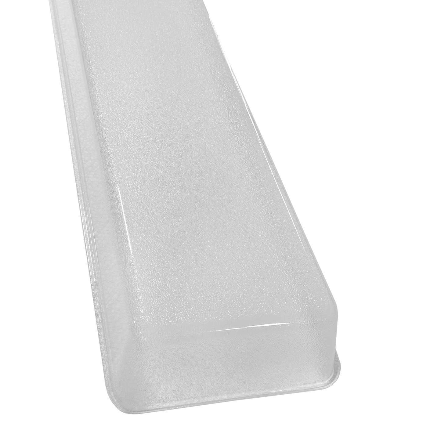 Clear Acrylic Stipple  Deep Vapor Tight Diffusers For HO Lamps