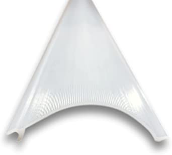 #115 HIGH TRANSMISSION WHITE ACRYLIC UNDERCOUNTER DIFFUSER