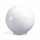 14", 16", 18" DIAMETER WHITE ACRYLIC GLOBE WITH 6" NECK